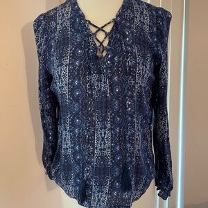 boho style top rue 2 size small